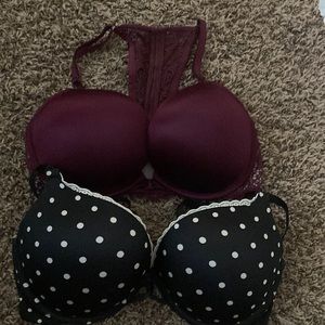 Bombshell and miraculous plunge bras